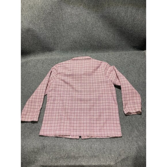 Vintage Bon Worth Jacket Women’s Size PM Pink Long Sleeve Full Zip - Picture 8 of 9